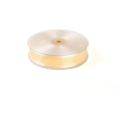 ORGANZA SATIN MM 06X100 PANNA